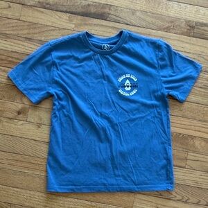 Volcom Boys Blue Logo T-Shirt